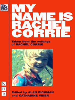 cover image of My Name is Rachel Corrie (NHB Modern Plays)